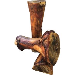 K9 Connoisseur Single Ingredient Dog Bones Made in USA for Large Breed Aggressive Chewers Natural Long Lasting Meaty Mammoth Marrow Filled Champ Bone Chew Treats Best for Dogs Over 50 Pounds 3 Pack
