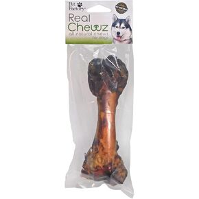 Pet Factory Real Chewz 6-8" Pork Femur Bone Dog Chew Treat, 100% All-Natural - 1 Count/1 Pack