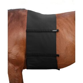 Horse Belly Guard Body Bandage Wrap Spur Mark Protector Belly Cover Skin Guard by Harrison Howard Cob in Kuwait