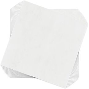 BENECREAT 50 Sheets Blotting Paper for Flower Press, 10.43x10.43Inch Flower Press Paper Highly Absorbent and Reusable Blotter Paper for Flower Press Herbarium Paper Craft