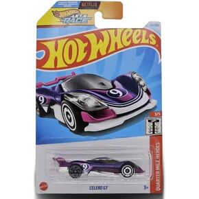 Hot Wheels Celero GT Quarter Mile Heroes 3/5, Pink/Purple