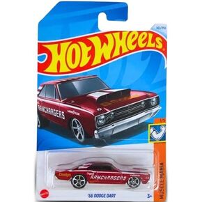 Hot Wheels 68 Dodge Dart (Red), Muscle Mania 1/5 Scale