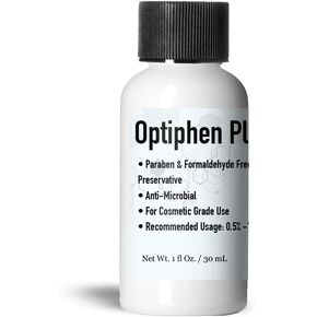 Optiphen Plus Preservative for Cosmetics, Optiphen Natural Preservative For Lotions Making DIY Products, Serums (1 Ounce / 30 mL)