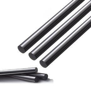 Graphite Stir Rod, 5Pack Graphite Crucible Stir Stick Long Carbon Stirring Rod for Molten Metal and Melting Casting Gold Silver Copper, 12"/30 cm Lentgh 5/16"/0.8 cm Diameter Graphite Rod