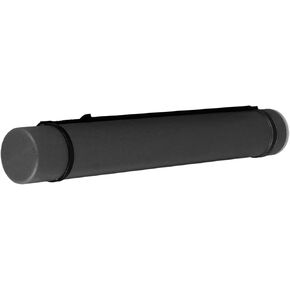 Poster Tube with Strap, Poster Tubes, Large Capacity Document Poster Storage Tube with Strap Poster Holder Tube Poster Storage for Artworks, Blueprints, Drafting and Scrolls(Black)