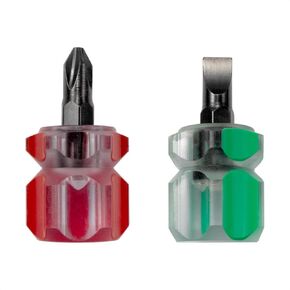 2-Piece Sewing Machine Dedicated Flat and Stubby Screwdriver Set Mini Stubby Tools Sewing Notions for Sewing Machines