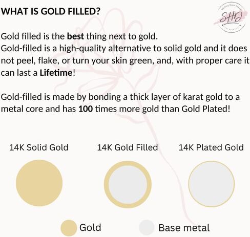 Tiny Fake Clip-on Nose Ring for Non-pierced Nose, perfect for small-average size nose | Comfy, Lightweight Faux Nose Piercing in 14K Gold Filled, 7 mm. in Kuwait