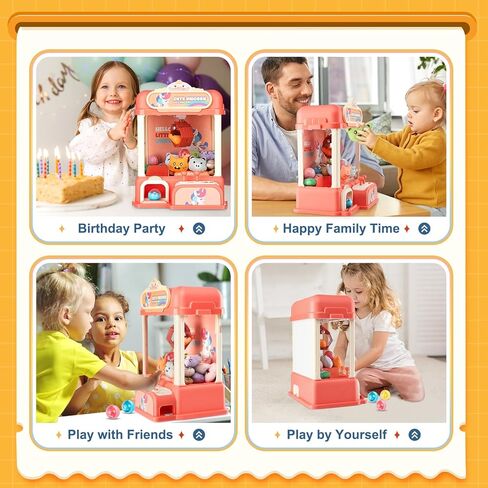 آلة مخلب يونيكورن للأطفال مع جوائز صغيرة | ألعاب آلة الحلوى للأعمار من 8 إلى 13 عامًا للفتيات والكبار | هدايا عيد ميلاد لأعمار 6 7 9 10 12 عامًا in Kuwait