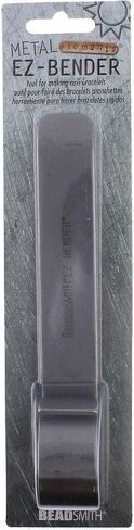 The Beadsmith EZ Bender - عناصر معدنية - مصنوعة من الفولاذ المقسى - 7 × 1 × 1.25 بوصة - أداة لصنع أساور الكفة - إنشاء أساور منحنية بشكل مثالي بدون مطرقة in Saudi Arabia