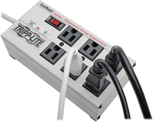 تريب لايت LC2400 خط مكيف 2400 واط AVR سيرج 120 فولت 20 أمبير 60 هرتز 6 منافذ سلك 6 أقدام in Kuwait
