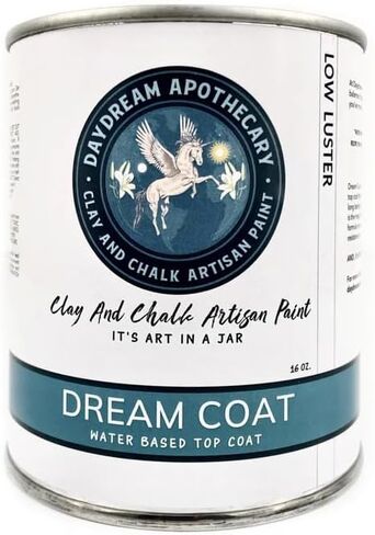 Premium Chalk and Clay Paint for Furniture, Interior Paint for Home Décor, Paint for Wood DIY Projects, Matte Light Sage Green Chalk Style Paint for Artists and Crafters -16oz in Saudi Arabia