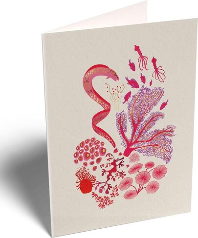 بطاقة ملاحظة فارغة من Elena Essex مكونة من 12 حزمة/بطاقات ومغلفات / بطاقات تهنئة مقاس 3.75 × 5.2 بوصة لجميع المناسبات/بطاقات ملاحظات فارغة بتصميم عيد الميلاد / بطاقات فارغة منقوشة برقائق الذهب مقاس 300 جرامًا للمتر المربع in Kuwait