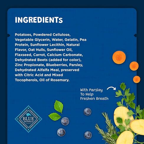 Blue Buffalo Dental Bones Small Natural Dental Chew Dog Treats Bag Value Pack in Kuwait