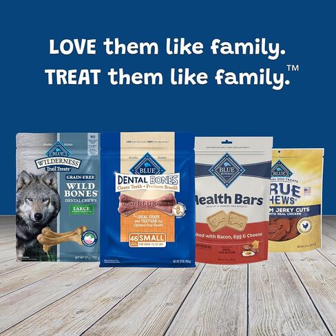 Blue Buffalo Dental Bones Small Natural Dental Chew Dog Treats Bag Value Pack in Kuwait