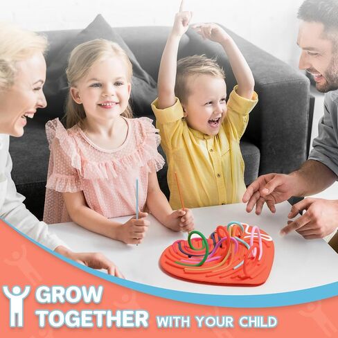 Heart Shaped Sensory Activity Board for Kids 3+, Silicone Sensory Activity Board for Stress Anxiety Autistic ADHD (Pink) in Saudi Arabia