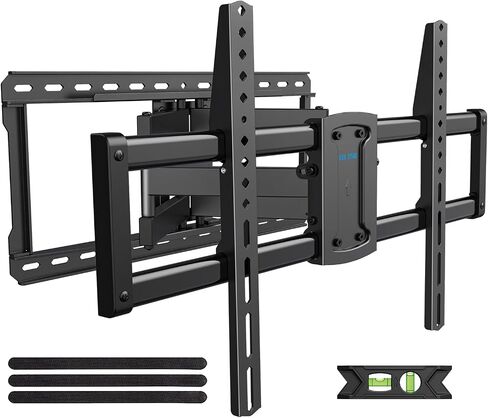 Fixed TV Wall Mount for 37-82 Inch TVs, Low Profile TV Mount Fits 16", 18", 24" Studs, Wall Mount TV Bracket with Quick Release Lock, Max VESA 600x400mm, Holds up to 132 lbs by USX STAR in Kuwait