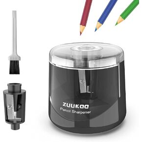 مبراة أقلام رصاص كهربائية، تعمل بالبطارية للأقلام الملونة، مبراة أقلام رصاص أوتوماتيكية ويدوية عالية السرعة للأطفال، المدرسة المنزلية (أزرق 1) in Kuwait