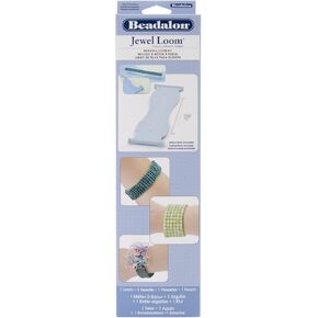 Beadalon Jewel Loom Kit: Beading Loom, Needle, Threader, Pouch