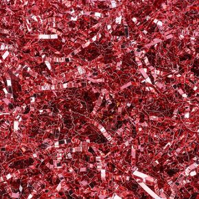 Zwish 150Grams / 5.3 Oz Gold Crinkle Cut Paper Shred Filler Metallic Iridescent Gift Boxes Filler Gift Wrapping Gift Filler for Gift Wrapping & Basket Filling Mothers Day Gifts Box Stuffer