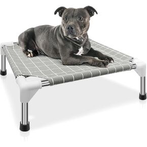 Elevated Pet Bed Dog Cot- Pet Bed for Small Dogs | Raised Dog Bed for Indoor and Outdoor Use for Small Pets