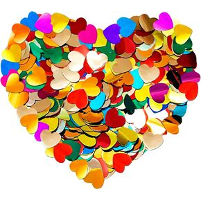 Metallic glitter Confetti Paper - Color Flame Retardant Foil Confetti Great for Birthday Parties,Concerts,Celebrations,Weddings,Confetti Party,Graduation Ceremonies & More (2.2)
