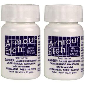 Armour Etch 2.8 Oz Etch Cream (2 Pack)