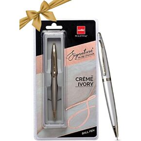 Cello Signature Creme Ivory Ball Pen