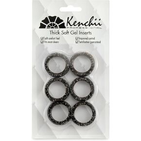 Kenchii Extra Soft Premium Shear Finger Ring Inserts - Thick, Quality Comfort. Elevate Your Grooming Experience with Precision and Style in Multiple Colors