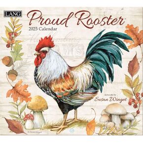 Lang Companies, Proud Rooster Special Edition 2025 Wall Calendar