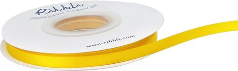 Ribbli Double Faced Red Satin Ribbon,1" x Continuous 25 Yards,Fabric Ribbon Use for Bows Bouquet,Christmas Gift Wrapping,Floral Arrangement in Saudi Arabia