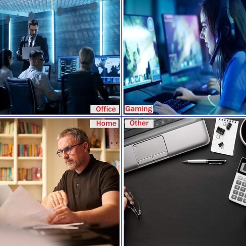 TEDNETGO Large Mouse Pad, Gaming Mouse Pad, Long Mouse Pads, Waterproof Extra Large Big Mouse Pad with Stitched Edge, XXL Non-Slip Black Computer Mousepad Desk Mat for Gamer, Office & Home, Black in Saudi Arabia