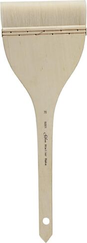 Silver Brush Limited Silver Atelier Hake Flat Watercolor Brush, Size 80 in Kuwait
