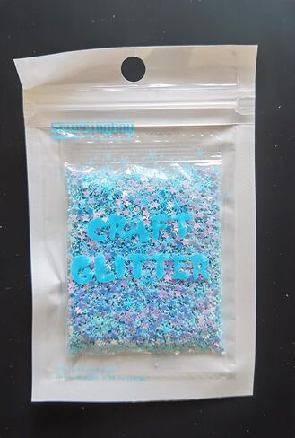 Sourcingbay 3mm Holographic Star Glitter, 0.35 oz, Laser Silver in Saudi Arabia