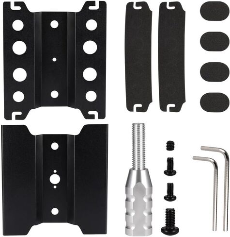 RC Car Repair Work Stand Lift Lower Adjustable Workstation Aluminum 360 Degree Rotation for 1/8 1/10 1/12 RC Car Traxxas Slash TRX4 Arrma Axial SCX10 Losi Redcat Wltoys RC Crawler Monster Truck Buggy in Saudi Arabia