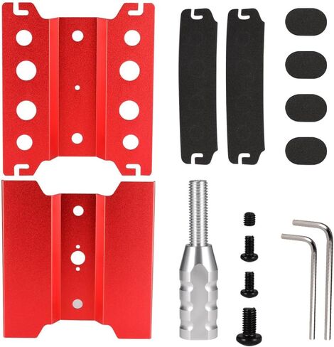 RC Car Repair Work Stand Lift Lower Adjustable Workstation Aluminum 360 Degree Rotation for 1/8 1/10 1/12 RC Car Traxxas Slash TRX4 Arrma Axial SCX10 Losi Redcat Wltoys RC Crawler Monster Truck Buggy in Saudi Arabia
