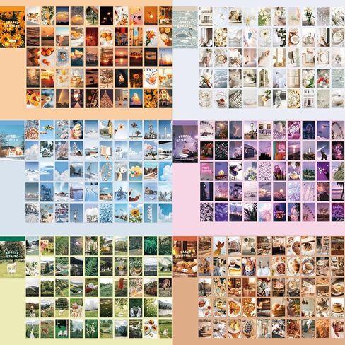 12 Sets 600 Sheets Washi Stickers for Journaling, Daily Quote Flower Nature Travel Stickers Vintage Aesthetic Scrapbook Sticker Set for Bullet Journal Art Diary Card Craft Gifts Planner Notebook in Kuwait