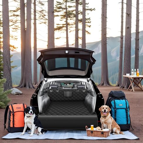 Alfheim Cargo Liner Covers Enlarge Protector Waterproof Nonslip Scratchproof Durable Large Size Universal for Car, Trucks, SUV，MVP(84''x55'' XL) in Saudi Arabia