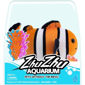 Zhu Zhu Fish - Finnegan- Clown Fish