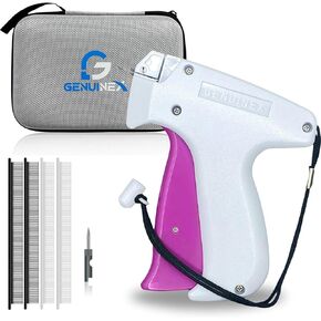 Mini Stitching Quick Clothing Fixer with Case,Stiching gun for clothes Sewing,Quilting & Hemming,Handheld Durable Micro sticky gun for clothes with 2 Fine Needles,3000 Micro Fasteners (4.5mm)