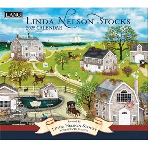 Lang Companies, Linda Nelson Stocks Special Edition 2025 Wall Calendar