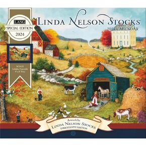 Lang Companies, Linda Nelson Stocks Special Edition 2025 Wall Calendar