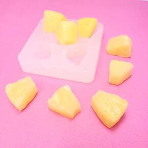 Pineapple Chunks wax melts mold| Soap | Candle | Mold for Wax | Mold for Resin 032