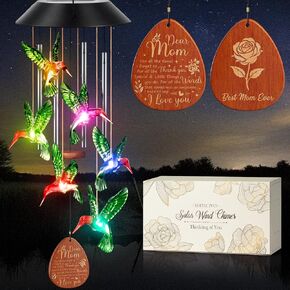 Christmas Coworker Gifts for Women Thank You Gifts, Retirement Gifts Chaos Coordinator Gifts for Women Coworker Nurse Teacher Employee Appreciation, Boss Day Gifts for Her Boss Lady, Solar Wind Chimes