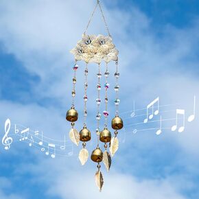 Wind Chimes for Outside,Wind Chimes are Suitable for Outdoor Garden Courtyard Home Window Decoration The Best Gift for Mom Women Grandma and Loved One Christmas Decoration Housewarming New Home Gifts