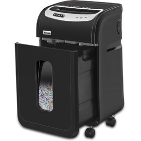 Paper Shredder Heavy Duty,VidaTeco 20-Sheet Cross Cut Shredder for Home Office Heavy Duty,Paper Shredder for Office with 60 Mins Running,Shred Card/CD,58 dB with 7.9-Gal Larger Bin, Auto Jam Proof