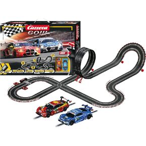 Carrera GO!!! Electric Powered Slot Car Racing Kids Toy Race Track Set 1:43 Scale, Power Lap