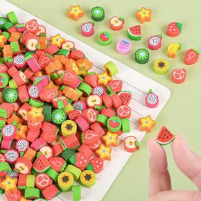 300Pcs Christmas Mini Erasers for Kids Bulk, Cute 3D Tiny Christmas Erasers Winter Holiday Erasers for Classroom Rewards Party Favors