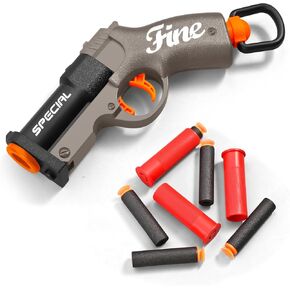 Military Fans Fake Gun Model Pistol Toy Gun for Boy with Ejecting Shell Soft Bullets,Realistic Toys Foam Blaster Play Gun Toy with Soft Bullet Look Real Action Mini Pistol Model for Children Age 8+