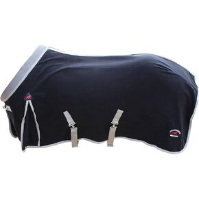 CHALLENGER Horse Sheet Polar Fleece Cooler Exercise Blanket Liner Wicks Moisture 43F03