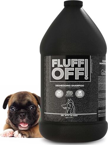 Fluff Off! by Girl with The Dogs Natural Deshedding Dog & Cat Shampoo 8Wks+ in Saudi Arabia